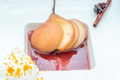 Poached Pear